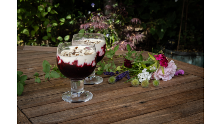 Penny’s Blackcurrant Surprise Pudding