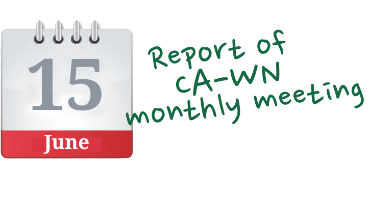 CA-WN Monthly Meeting Notes 15 June 2023