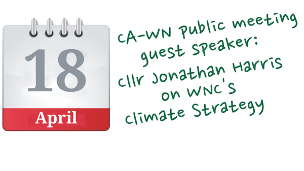CA-WN Monthly Public Meeting 18 April