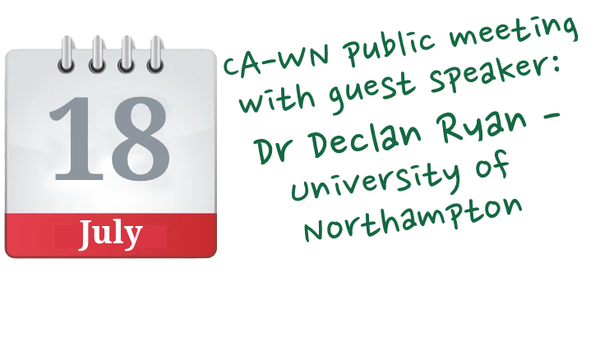 CA-WN Monthly Public Meeting 18 July